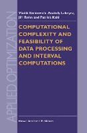 Computational Complexity and Feasibility of Data Processing and Interval Computations