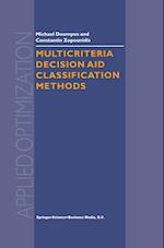 Multicriteria Decision Aid Classification Methods