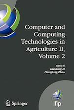 Computer and Computing Technologies in Agriculture II, Volume 2