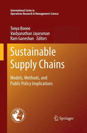 Sustainable Supply Chains