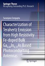 Characterization of Terahertz Emission from High Resistivity Fe-doped Bulk Ga0.69In0.31As Based Photoconducting Antennas