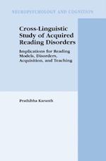 Cross-Linguistic Study of Acquired Reading Disorders