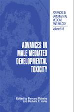 Advances in Male Mediated Developmental Toxicity