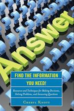 Find the Information You Need!