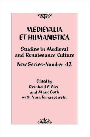 Medievalia et Humanistica, No. 42