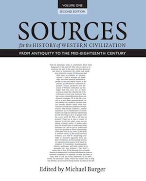 Sources for the History of Western Civilization, Volume I