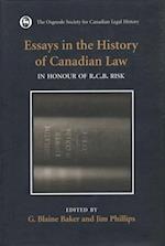 Essays in the History of Canadian Law