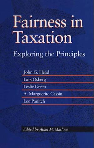 Fairness in Taxation