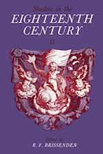 Studies in the Eighteenth Century II