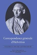 Correspondance générale d'Helvétius