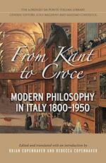 From Kant to Croce