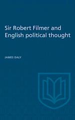Sir Robert Filmer and English Political Thought