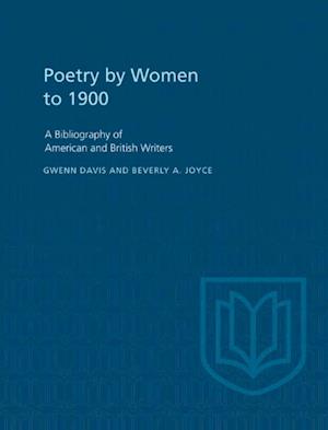 Poetry By Women to 1900