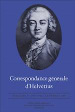 Correspondance générale d''Helvétius, Volume I