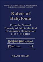 Rulers of  Babylonia