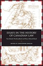 Essays in the History of Canadian Law