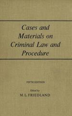 Cases and Materials on Criminal Law And