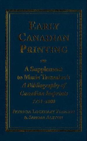 Early Canadian Printing