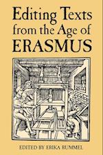 Editing Texts from the Age of Erasmus