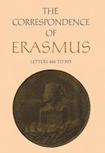 The Correspondence of Erasmus