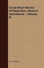 Great Short Stories of Detection, Mystery and Horror - Volume I.