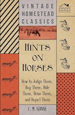 Hints On Horses