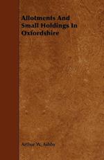 Allotments And Small Holdings In Oxfordshire