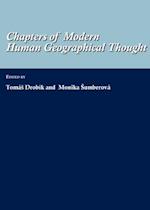 Chapters of Modern Human Geographical Thought
