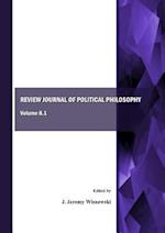 Review Journal of Political Philosophy, Volume 8.1