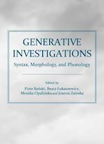 Generative Investigations