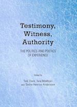 Testimony, Witness, Authority