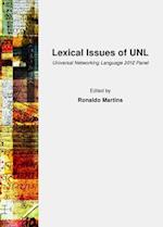 Lexical Issues of Unl