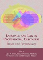 Language and Law in Professional Discourse