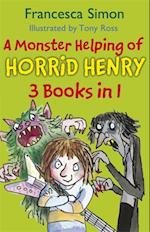 A Monster Helping of Horrid Henry 3-in-1