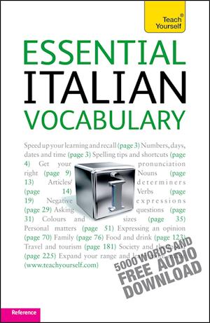 Essential Italian Vocabulary: Teach Yourself