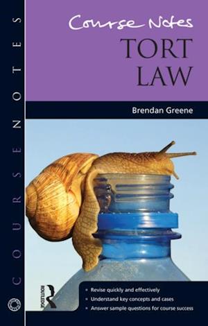 Course Notes: Tort Law