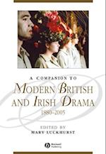 Companion to Modern British and Irish Drama – 1880–2005