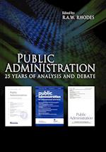 Public Administration – 25 Years of Analysis and Debate