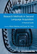 Research Methods in Second Language Acquisition – A Practical Guide
