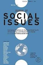 Intergroup Relations in Post Apartheid South Africa – Change, and Obstacles to Change