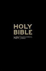 NIV Popular Cross-Reference Black Leather Bible