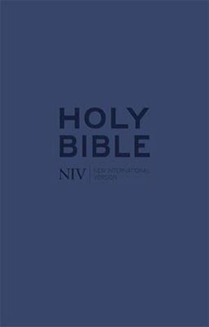 NIV Tiny Navy Soft-tone Bible with Zip