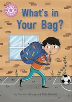 Reading Champion: What's in Your Bag?