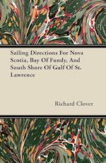 SAILING DIRECTIONS FOR NOVA SC