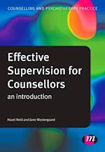 Effective Supervision for Counsellors