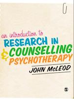 Introduction to Research in Counselling and Psychotherapy