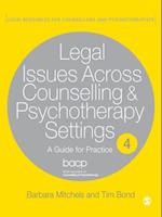 Legal Issues Across Counselling & Psychotherapy Settings