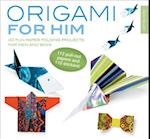 Origami for Him [With Origami Paper]