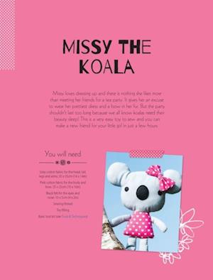 Missy the Koala Soft Toy Pattern