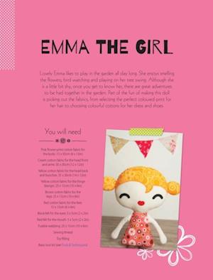 Emma the Girl Soft Toy Pattern